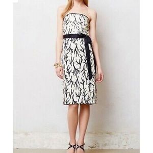 Beaded strapless dress